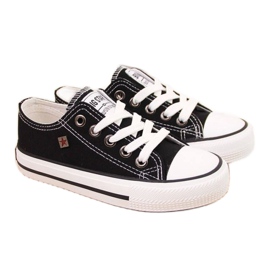 Big Star Jr. FF374206 chaussures noir blanche le noir