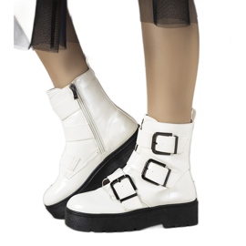 Bottines Austin blanches