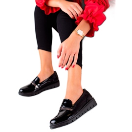 Filippo Chaussures en cuir confortables noir