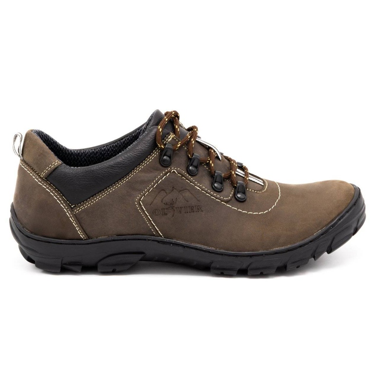 Olivier Chaussures de trekking homme marron 7109 brun