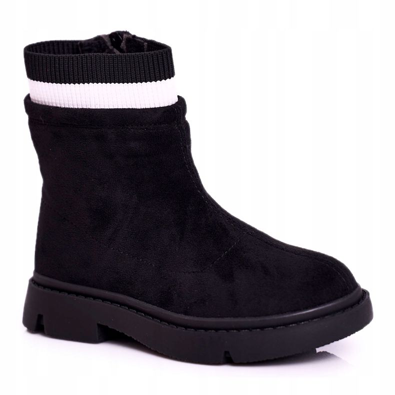 Apawwa Bottines Chaudes Enfant Noir Pinko le noir