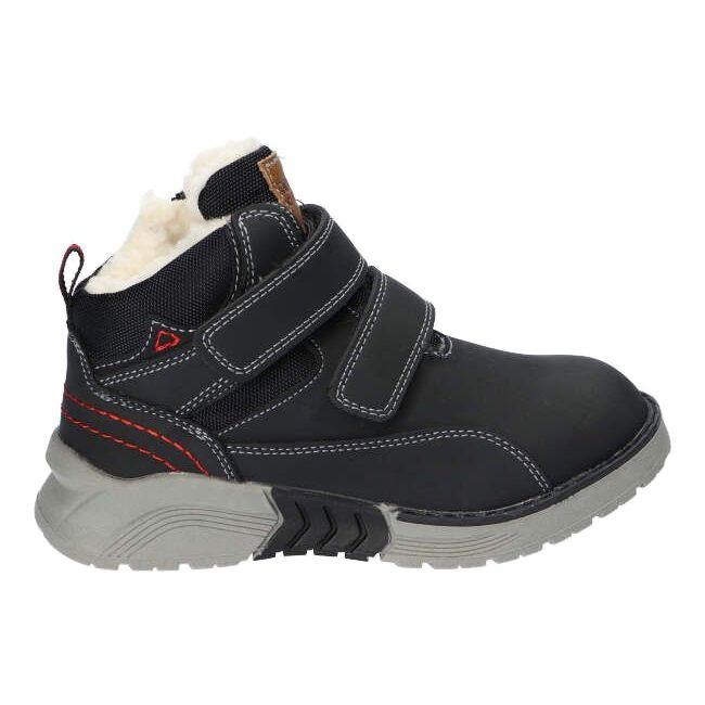 American Club XD18 / 21 Chaussures de sport isolées noires avec fourrure le noir