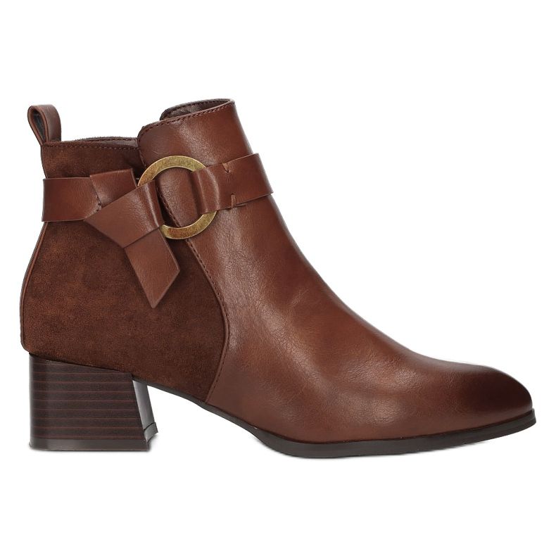 Bottes marron pour femmes Filippo DBT3013/21 BR brun