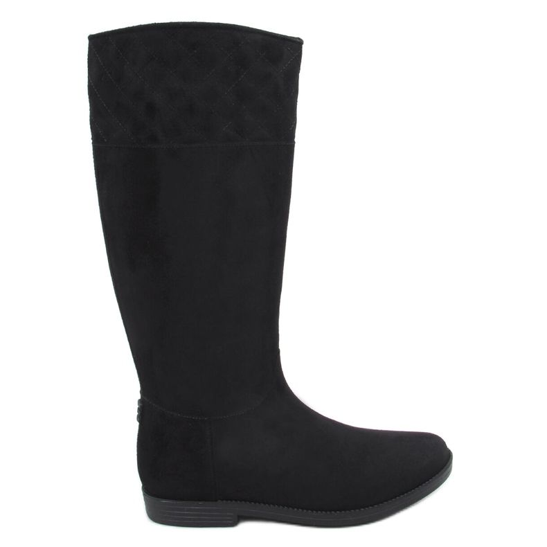 Galoches noires pour femmes noires D62P Noir le noir