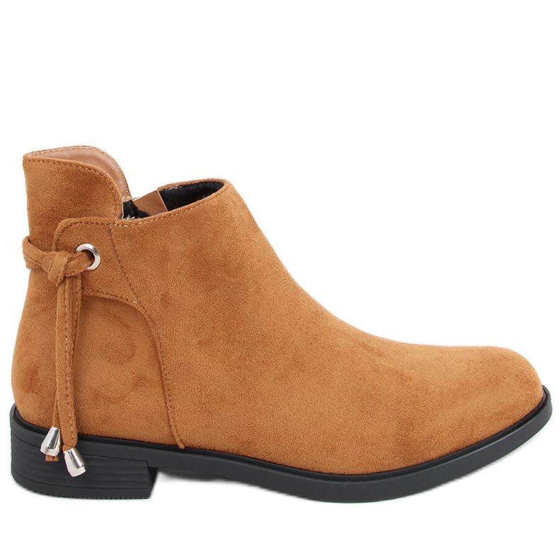 Camel MR-10 Bottines plates pour femmes Camel brun