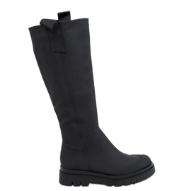 Bottes noires pour femmes noires QT27P Noir