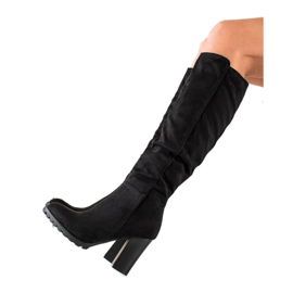 Sixth Sense Bottines noires classiques à talons hauts