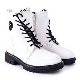 PE1 Bottes Chaudes Enfant Ouvriers Blanc Rosalie