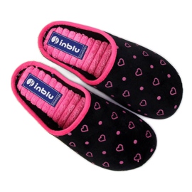 Chaussons d'intérieur W Inblu ARC5 noir le noir rose