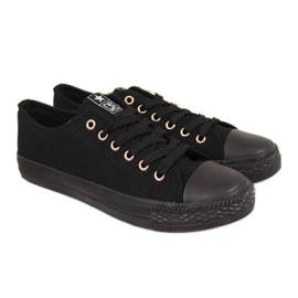 Baskets basses NEWS W EVE130E noires le noir