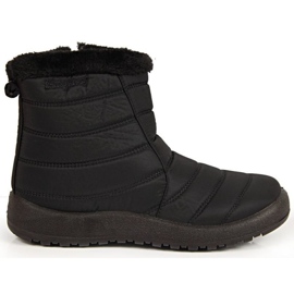 Bottes de neige imperméables avec fermeture éclair News W EVE181A noir