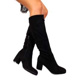 Bottines isolées Vinceza W JAN34A noir le noir