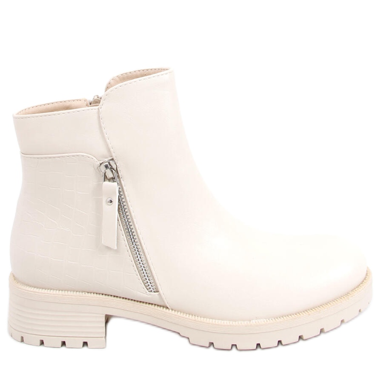 Bottines Chelsea femme Kora Beige