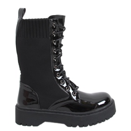 Chaussette Ouvrière Tige Soks Noir