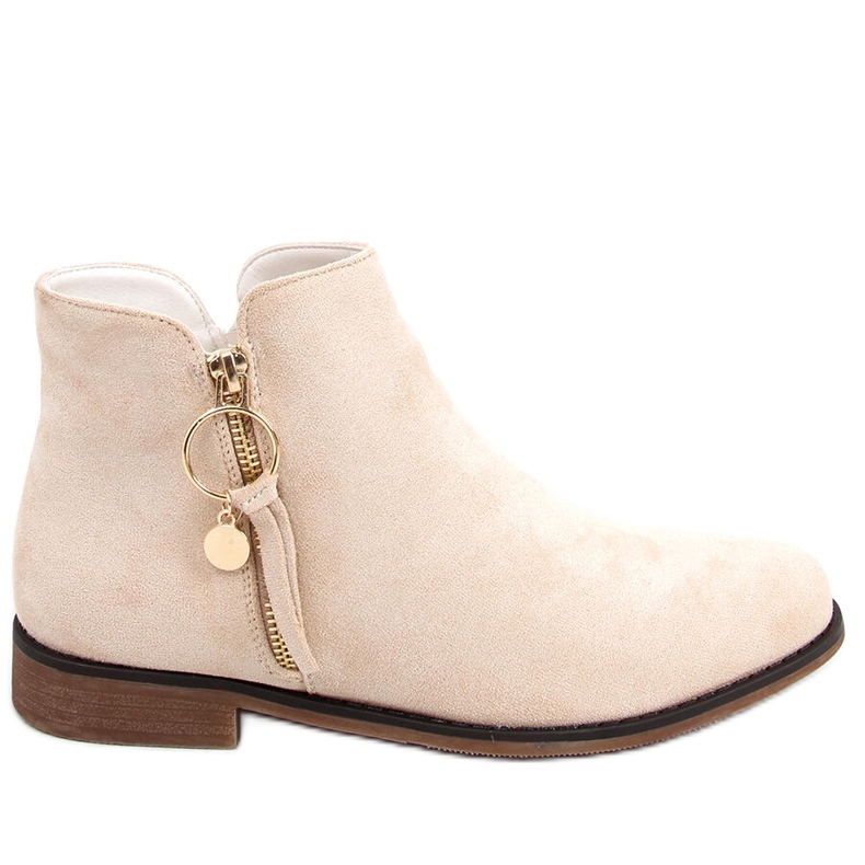 Bottines Chelsea femme Viki Beige Bottines Chelsea femme Viki Beige