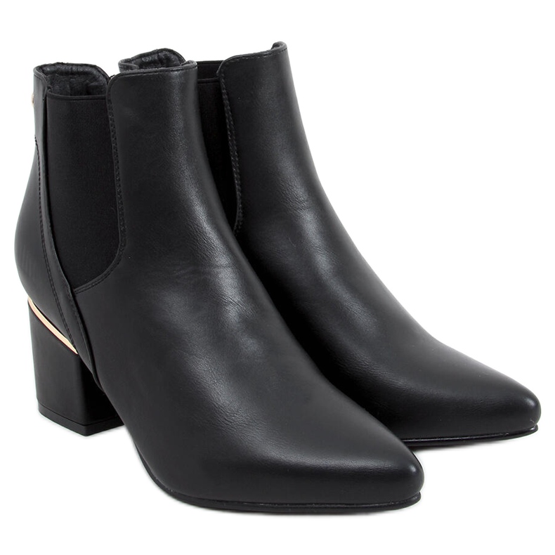 Bottines Chelsea Mari Noir le noir