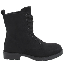 Travailleurs à lacets par Bente Black le noir