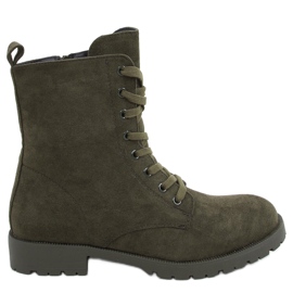 Travailleurs à lacets par Bente Green vert Travailleurs à lacets par Bente Green vert