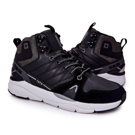 Chaussures de sport hautes pour hommes Big Star II174223 Noir