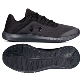 Under Armour Mojo M 3019858-001 chaussures de course le noir gris