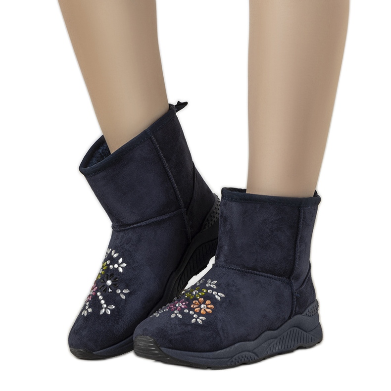 Bottes de neige femme Arana bleu marine Bottes de neige femme Arana bleu marine