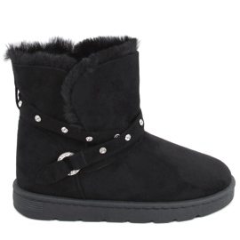 Bottes de neige femme Emusy Liv Black noir
