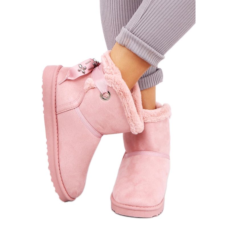 Bottes de neige Emusy Silki Rose