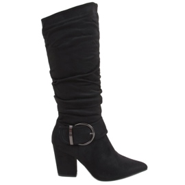 Bottines Kristin Noir à talons hauts le noir