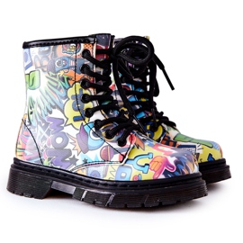 FR1 Bottes chaudes pour enfants avec une fermeture éclair Tiptop colorée multicolore FR1 Bottes chaudes pour enfants avec une fermeture éclair Tiptop colorée multicolore