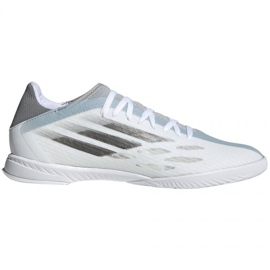 Chaussures de foot Adidas X Speedflow.3 In M FY3301 blanc blanc