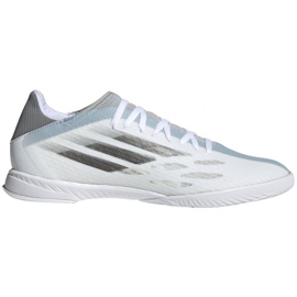 Chaussures de foot Adidas X Speedflow.3 In M FY3301 blanche blanche