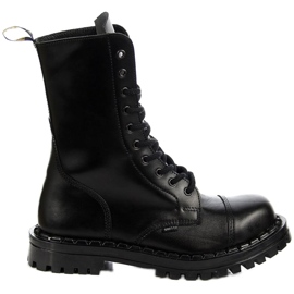Gregor GRE1062A Bottes En Noir le noir