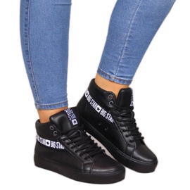 Baskets montantes Big Star W EE274355 noir