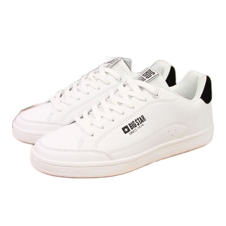 Chaussures de sport en éco-cuir Big Star W II2743219 blanc blanche Chaussures de sport en éco-cuir Big Star W II2743219 blanc blanche