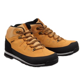 Bottines isolées McKeylor Jr JAN58B camel blanche brun