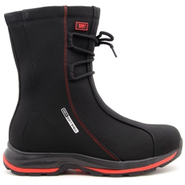 Bottes de neige imperméables attachées Dk W DK15D noir