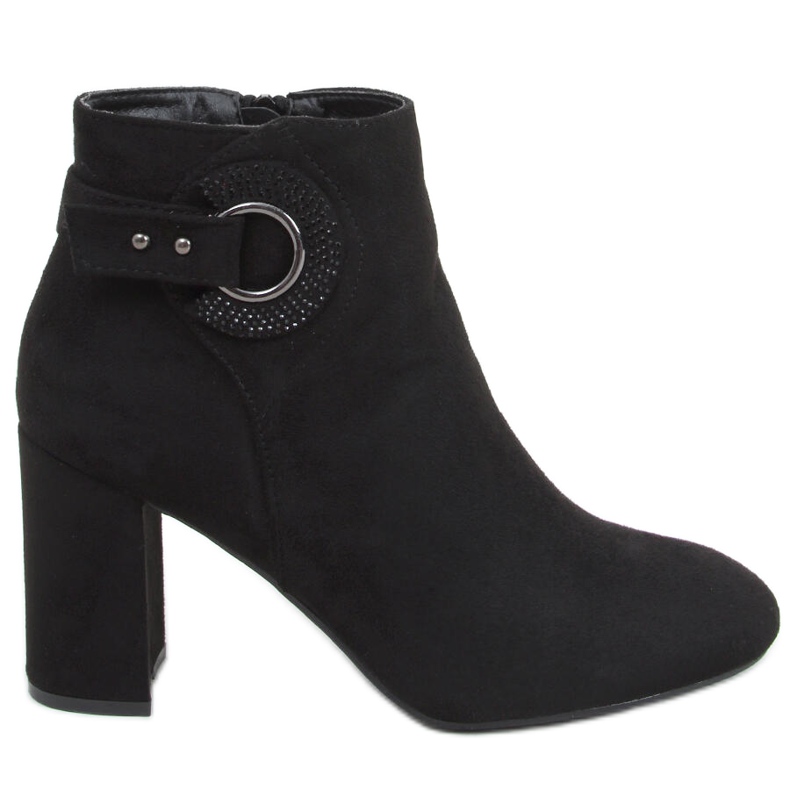 Talons hauts noirs Polla le noir