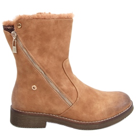 Bottes 2-en-1 Double Camel brun