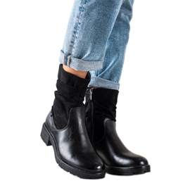W. Potocki Bottes de travail décontractées Potocki le noir