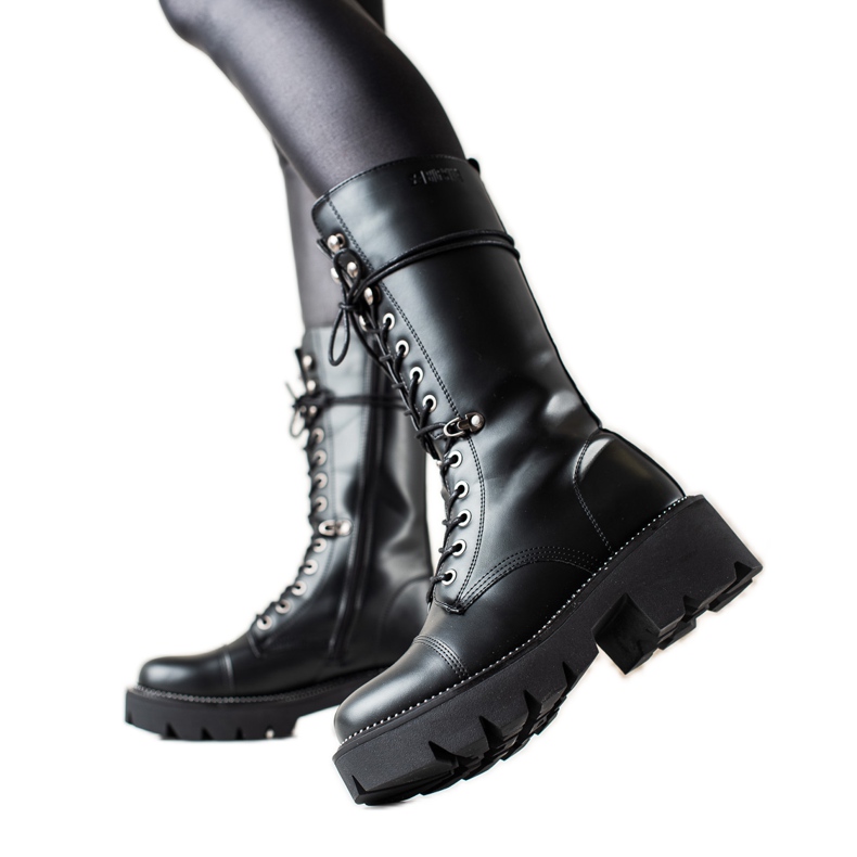 Bottes pour femmes Big Star II274115 le noir Bottes pour femmes Big Star II274115 le noir