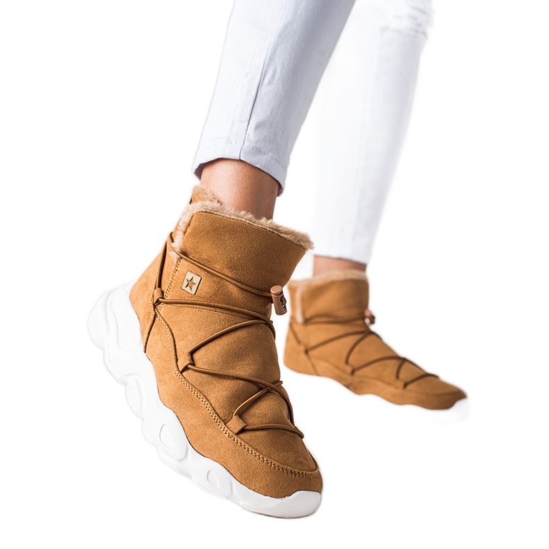 Bottes de neige pour femmes Big Star II274266 brun