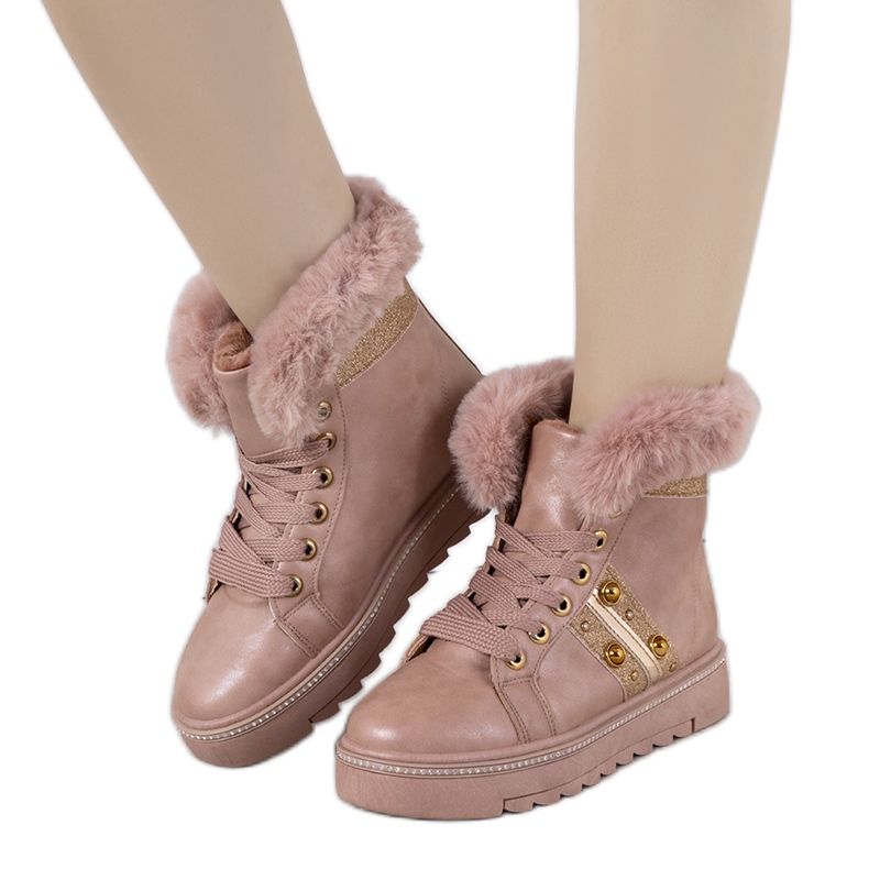 Baskets d'hiver rose Bernal