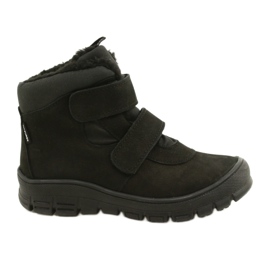 Bottes Imperméables Noires avec Velcro Mazurek 1360