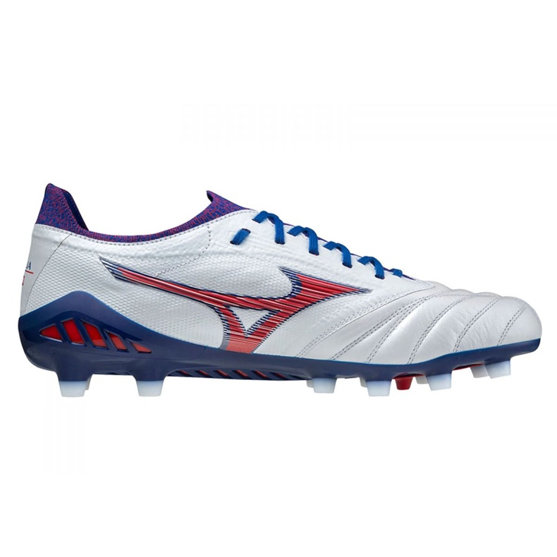 Chaussures de football Mizuno Morelia Neo Iii Beta Japan Fg M P1GA219062 multicolore blanc