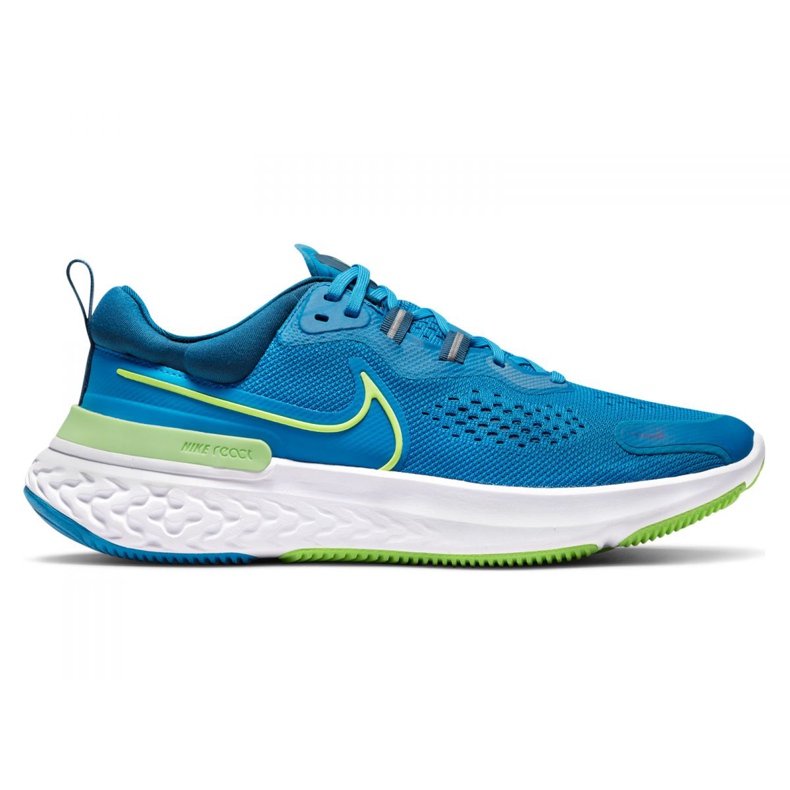 Chaussure de course Nike React Miler 2 M CW7121-402 bleu Chaussure de course Nike React Miler 2 M CW7121-402 bleu
