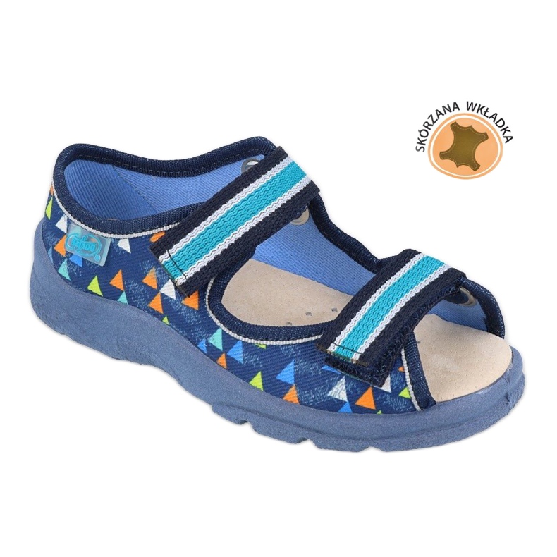 Chaussures pour enfants Befado 869Y164 bleu marin