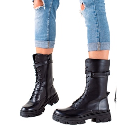 Bottes Sergio Leone classiques noir