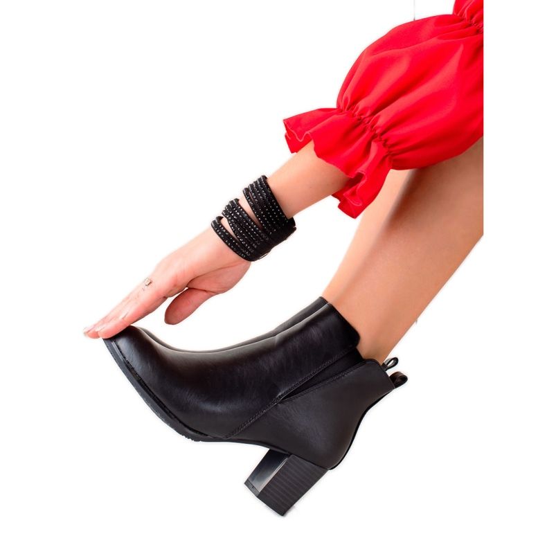 J. Star Bottes noires décontractées le noir