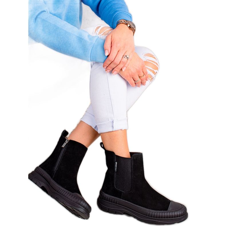 Bottes pour femmes Big Star II274354 le noir