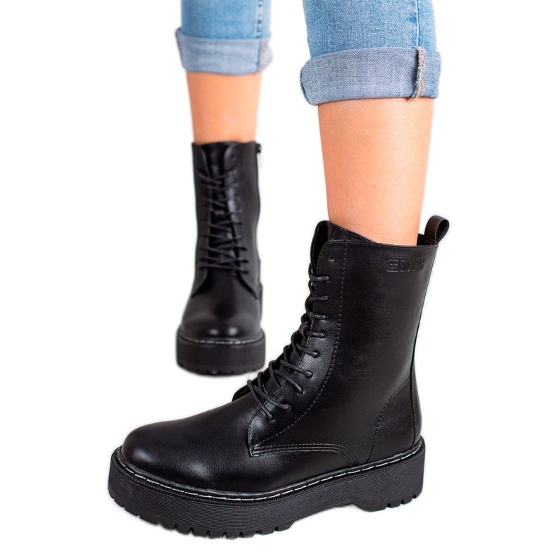 Bottes pour femmes Big Star II274109 le noir Bottes pour femmes Big Star II274109 le noir